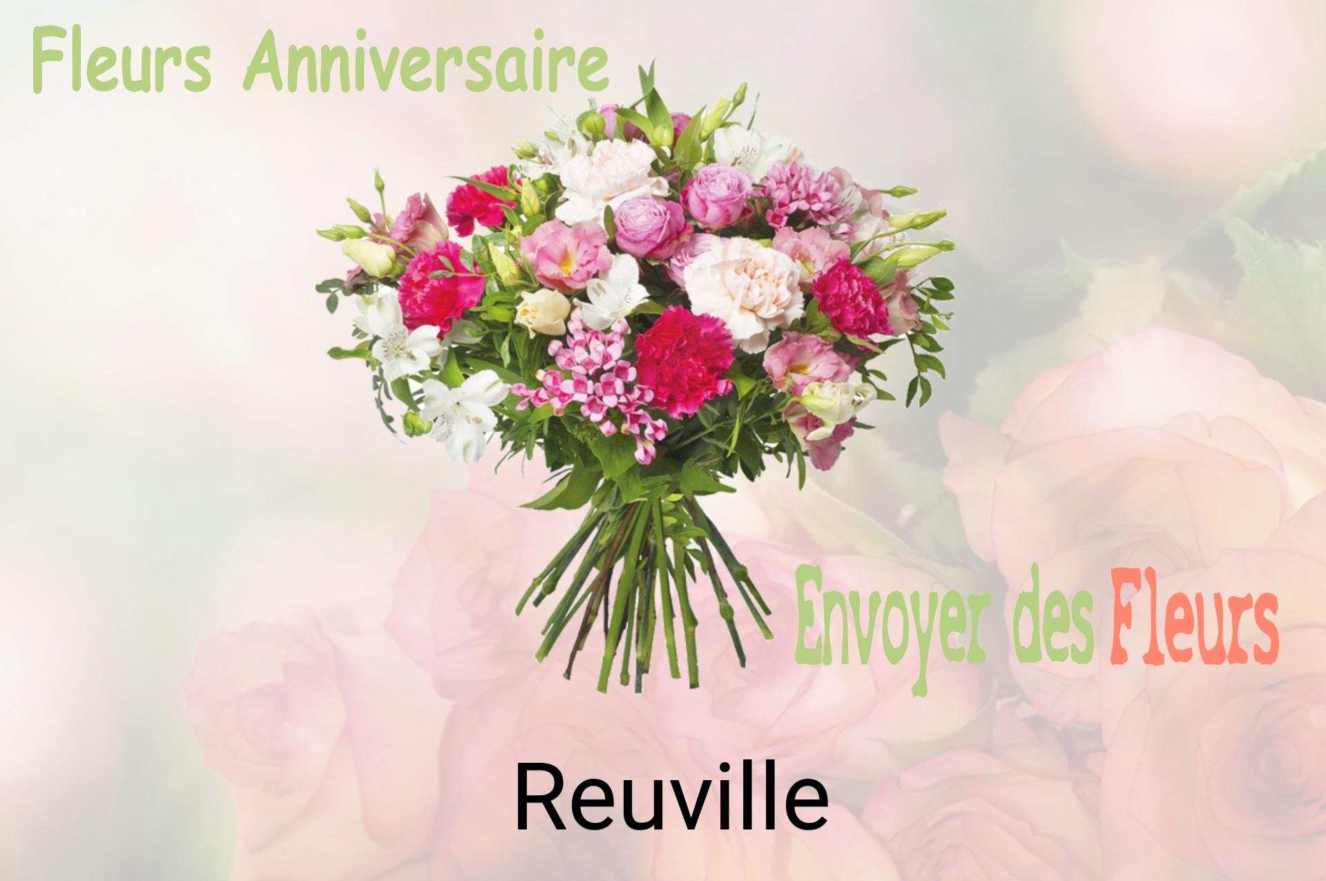 Bouquet de fleurs d’anniversaire livré à Reuville